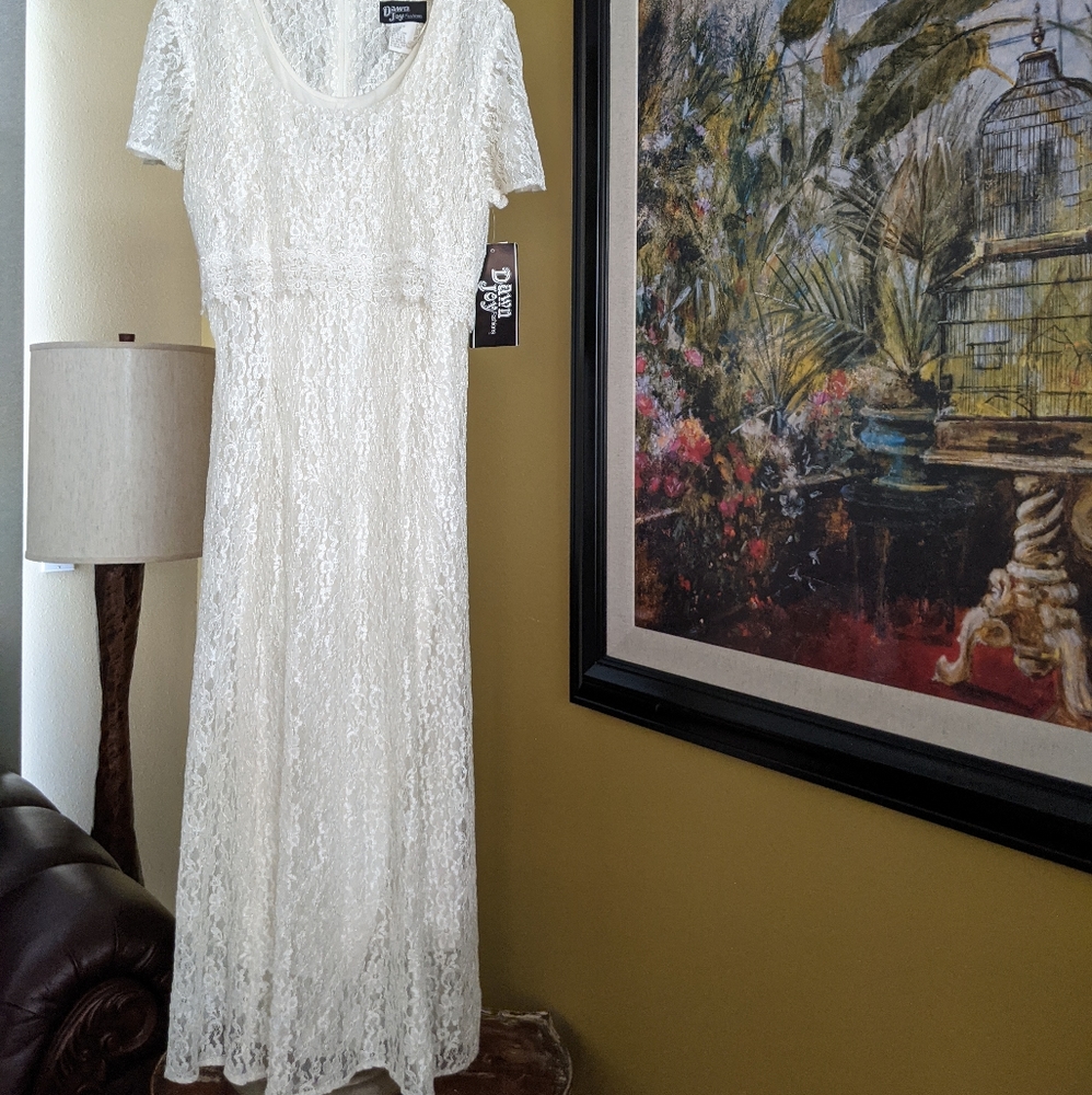 Gorgeous Vintage lace dress new with tags